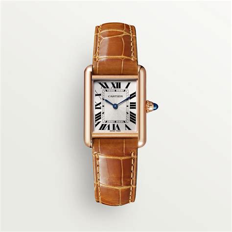 ebay cartier tank watch|cartier tank watch second hand.